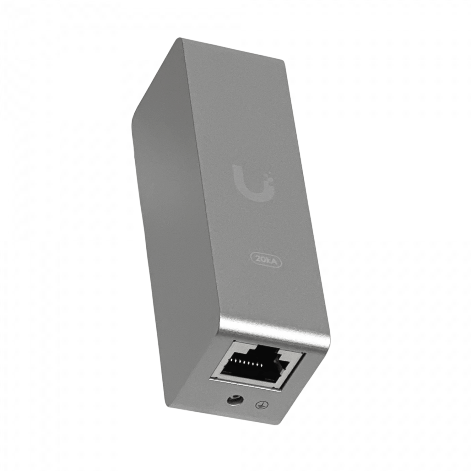 Protector de Sobretensión Ubiquiti UACC-ETH-SP-DIN 20kA, PoE, 10Gbps, 2 Puertos RJ45, Riel DIN 8
