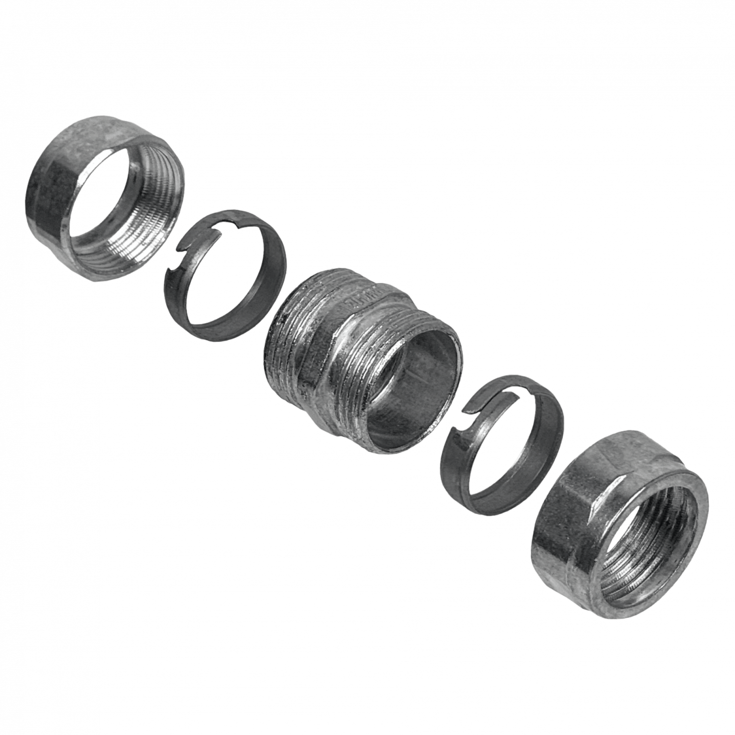 20mm Copla de Compresin Acero Galvanizado Para Conduit EMT 20mm 4