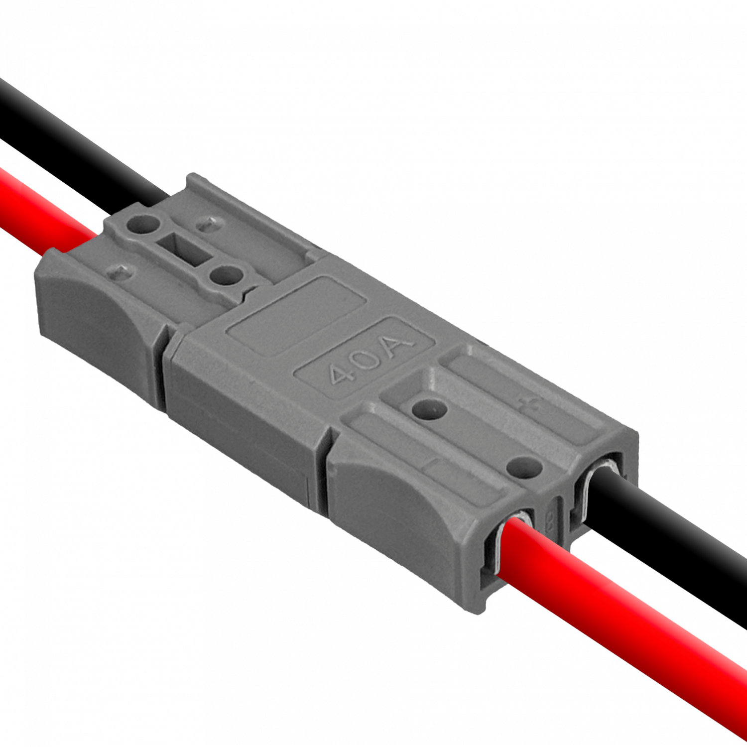 40A 5mm 2-un Gris Anderson SB40 Enchufe Terminal Conector Volante 3