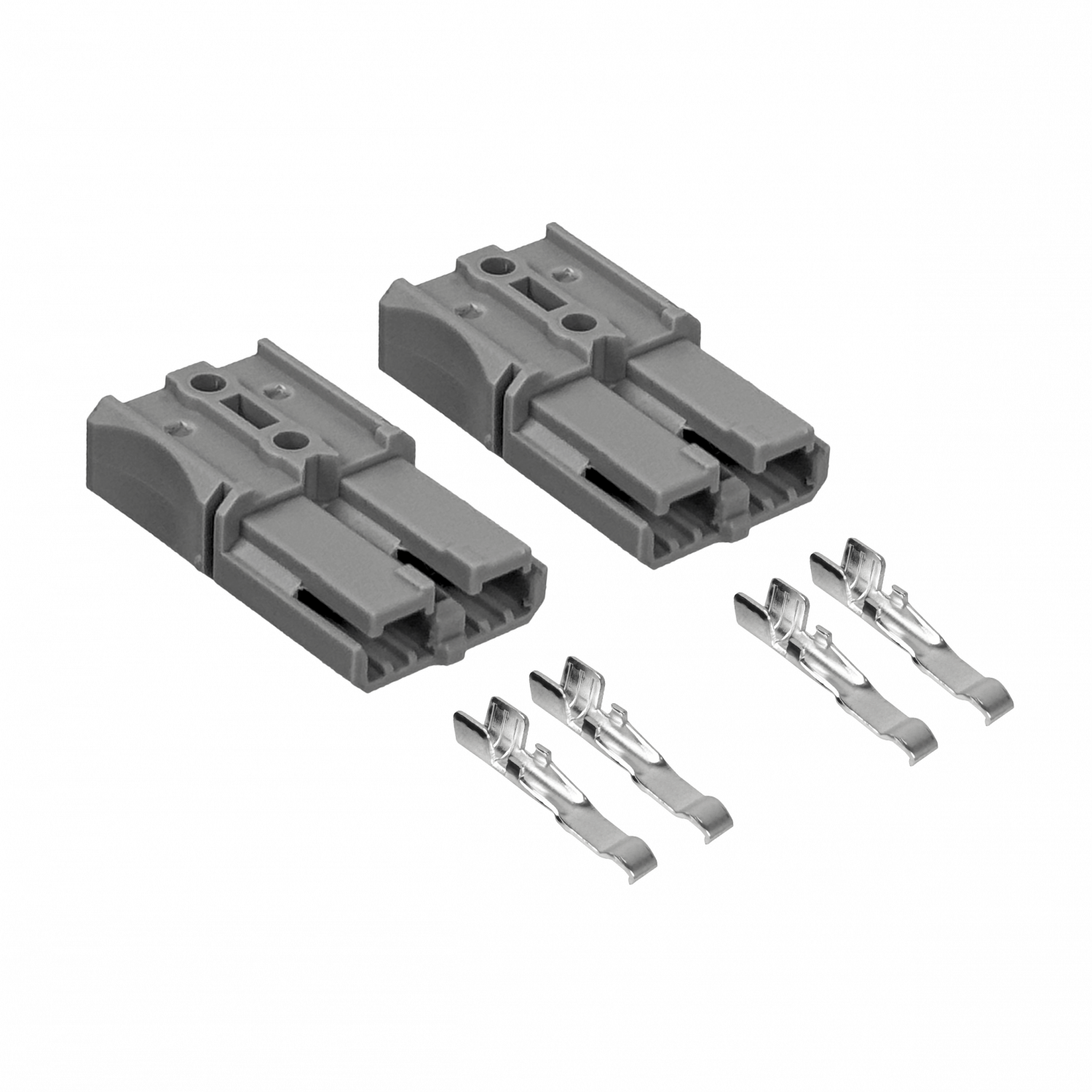 40A 5mm 2-un Gris Anderson SB40 Enchufe Terminal Conector Volante 4