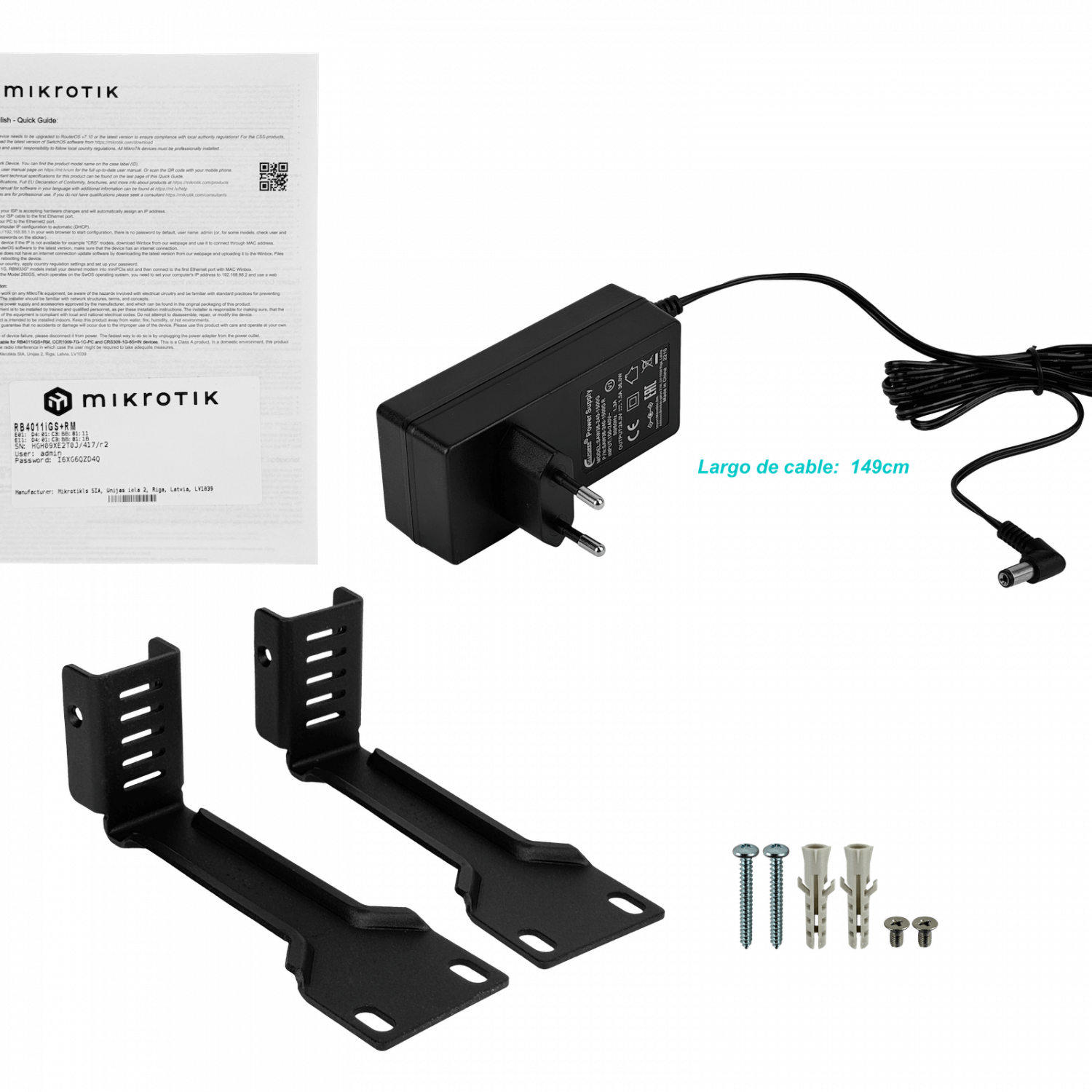 Router MikroTik RB4011iGS+RM - 10 Puertos Gigabit, 1 SFP+, Alto Rendimiento 4
