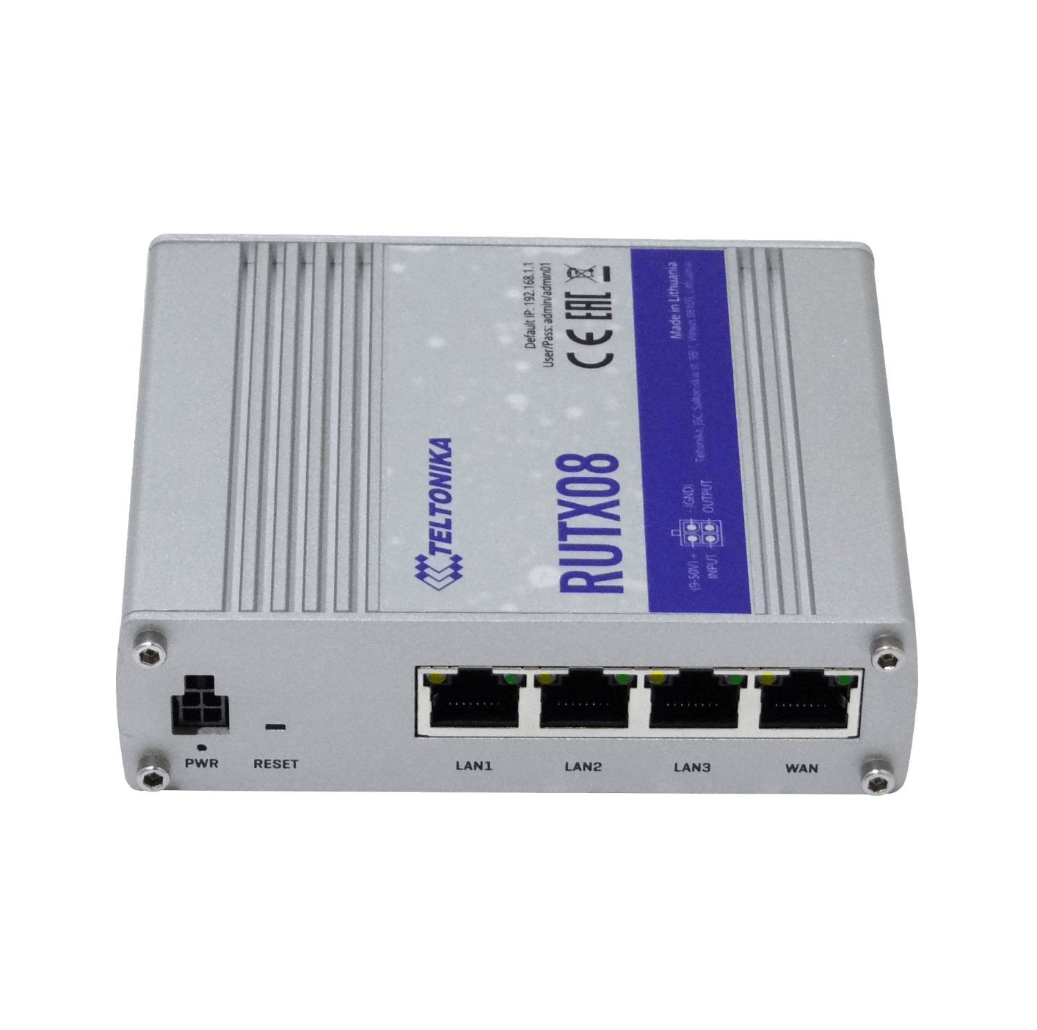 TELTONIKA Router 3-1000 1-WAN 1-USB 9-50V inc12V 6