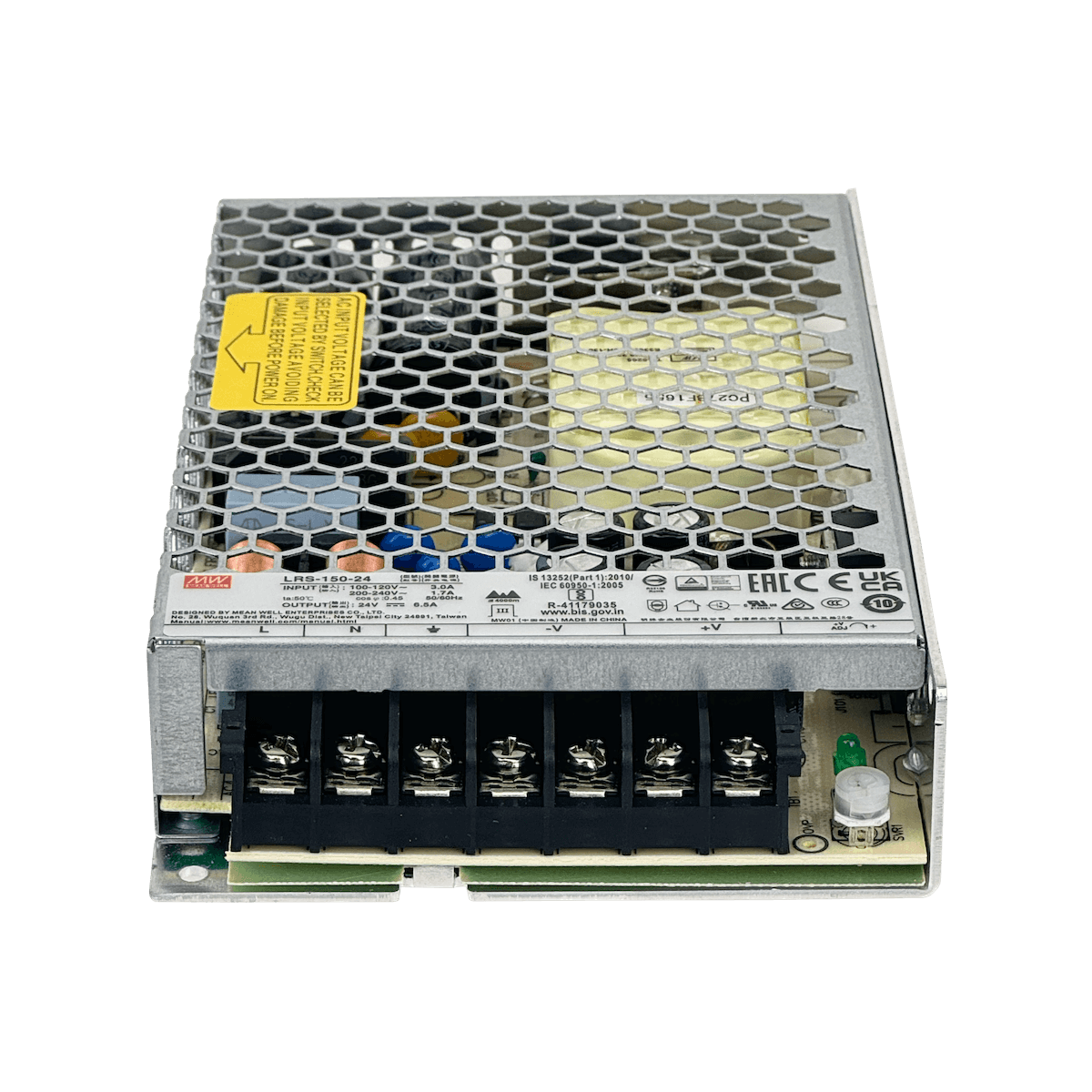 MEANWELL 156W 24V 6,5A Open-Frame Fuente-Poder 100-240VAC 4