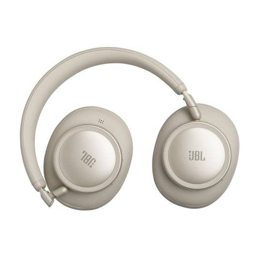 Audífonos Bluetooth JBL Live 780NC, Over-ear, Cancelacion de Ruido, 80 Hrs de autonomia, Champagne 2