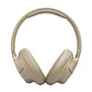 Audífonos Bluetooth JBL Tune 730BT Over-Ear, Hasta 76 Hrs de reproduccion, JBL puse Bass, Beige - Miniatura 2