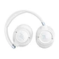 Audífonos Bluetooth JBL Tune 780NC, Cancelacion de ruido, Hasta 76 horas de reproduccion, Blanco - Miniatura 3