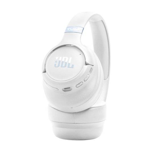 Audífonos Bluetooth JBL Tune 780NC, Cancelacion de ruido, Hasta 76 horas de reproduccion, Blanco 4