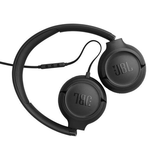 Audífonos JBL Tune 530C On-Ear Color, Alambrico USB-C, JBL Pure Bass, Boton multimedia, Negro 3