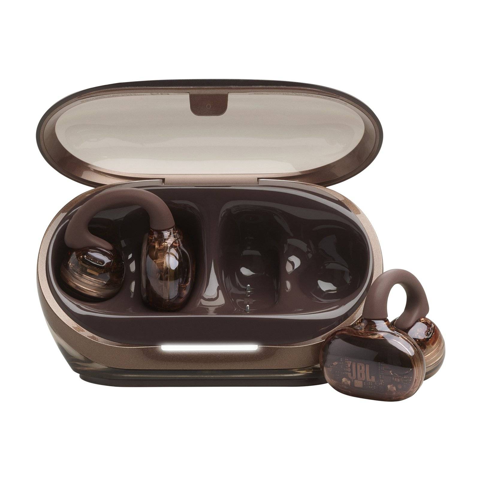 Audífonos Inalámbricos JBL Soundgear Clips, Open Ear, TWS, Bluetooth 5.4, IP54, Copper 1