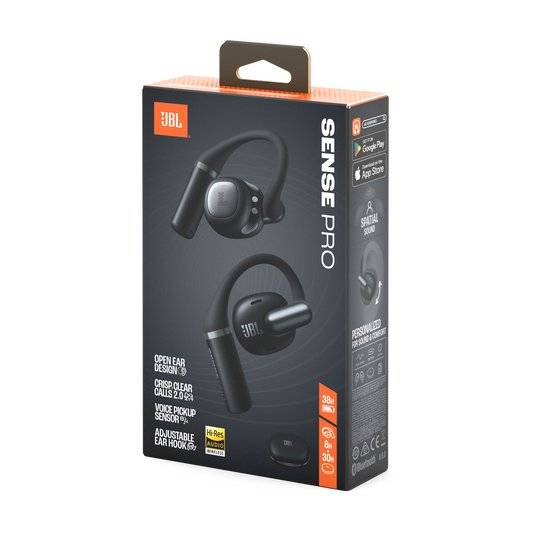 Audífonos JBL Sense Pro TWS, Alta Resolucion, 8 Hrs reproduccion, 30 Hrs en case, Negro 5