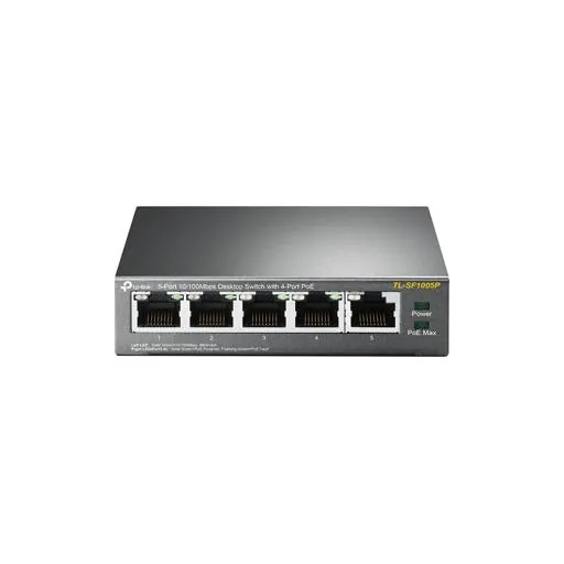 Switch TP-link TL-SF1005P 5-Port 10/100 Mbps  1
