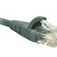 Cable UTP Patch Cord Cat6 30cm  GRIS - Miniatura 1