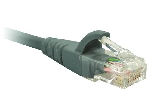 Cable UTP Patch Cord Cat6 30cm  GRIS 1