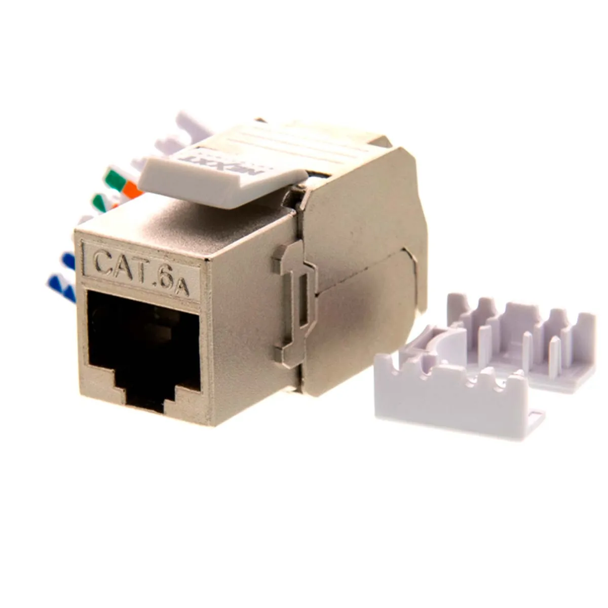 Modulo Keystone Jack S/FTP Cat6A blindado 1