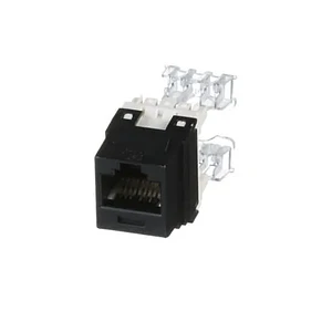 Punchdown Jack module modular insert RJ45 NEGRO Panduit NetKey