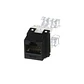 Punchdown Jack module modular insert RJ45 NEGRO Panduit NetKey - Miniatura 1