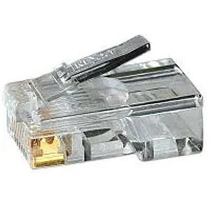Conector RJ45 Cat5e de 50 micras (100 unidades)