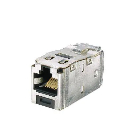 Modulo Hembra RJ45 Cat6a blindado Panduit 22-26 AWG 1