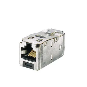Modulo Hembra RJ45 Cat6a blindado Panduit 22-26 AWG