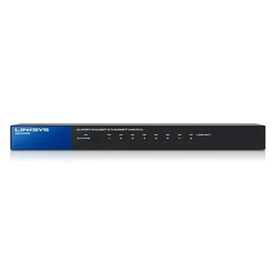 Switch de escritorio Linksys SE3008  8-port Gigabit 10/100/1000