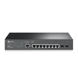 Switch Administrable TP-Link TL-SG3210, L2 de 8 Puertos Gigabit con 2 Ranuras SFP JetStream
