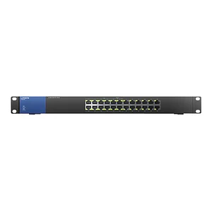 Switch Linksys LGS124P No Admin. 24-port Gigabit (12PoE)
