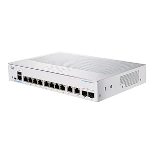 Switch Cisco Rackeable CBS350 Administrable 8-port GE ext PS 2x1G