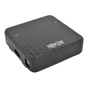 KVM 2 puertos con audio Cables DisplayPort Tripplite