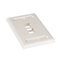 Face Plate 2 puertos - Blanco Netkey Panduit 1
