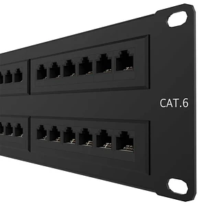 Patch Panel Pre.configurado Cat6 UTP 24-port NXT
