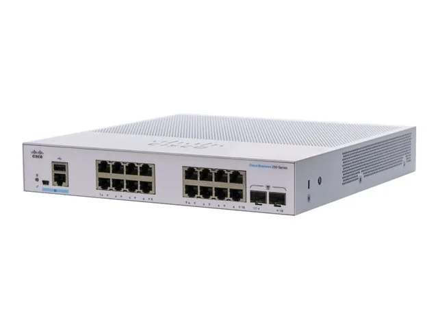 Switch Cisco CBS250 Smart 16-port 2x1G SFP 1