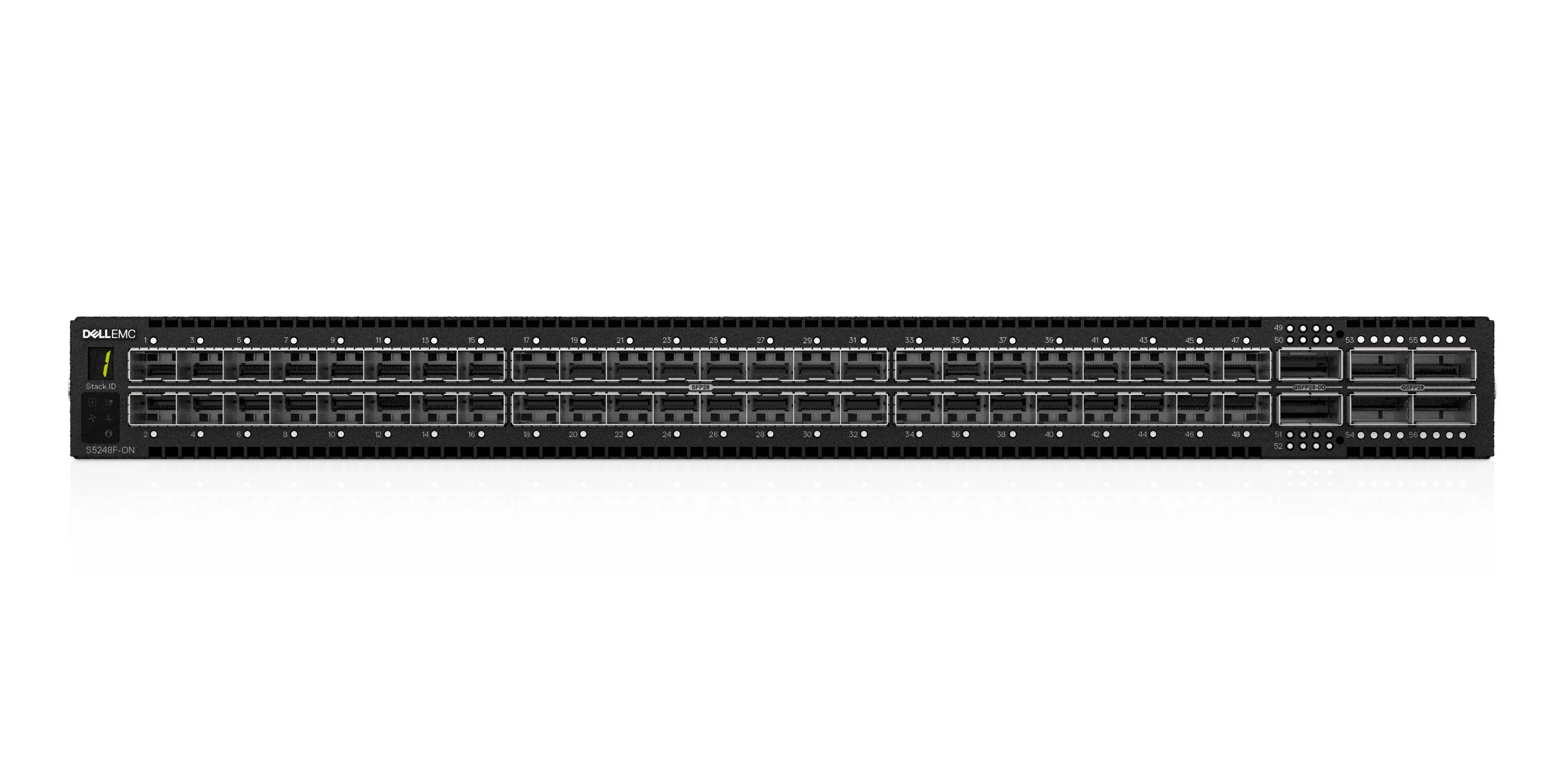Switch Dell S5248F-ON, 48 Puertos 25GbE SFP28, 100GbE x4, 1.9 Bpps 1
