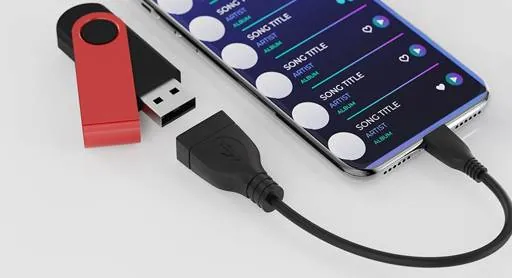 Adaptador XTECH, micro-USB macho a USB-A hembra 1