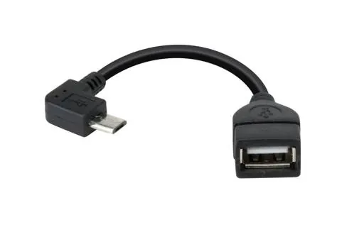 Adaptador anfitrión micro-USB macho a USB-A hembra Xtech XTC-360, 28AWG, 13,5cm 1