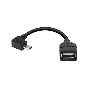 Adaptador anfitrión micro-USB macho a USB-A hembra Xtech XTC-360, 28AWG, 13,5cm