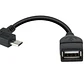 Adaptador anfitrión micro-USB macho a USB-A hembra Xtech XTC-360, 28AWG, 13,5cm - Miniatura 1
