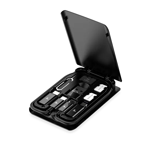 Estuche portatil Multifuncion para almacenamiento con cable USB XTC.570 Xtech 1