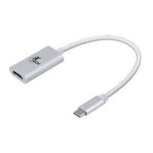 Adaptador USB-C Macho a HDMI Hembra Blanco  Xtech