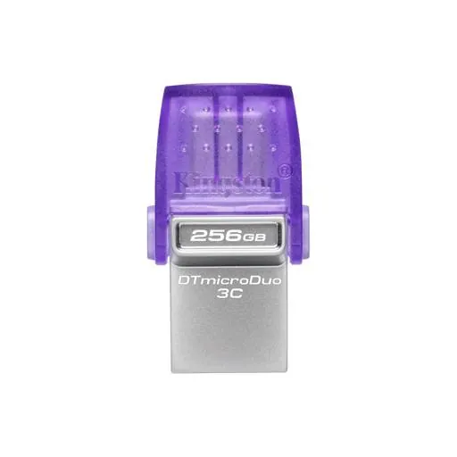 Pendrive Kingston DataTraveler microDuo 3C, 256GB, USB 3.2 Gen 1 / USB-C 1