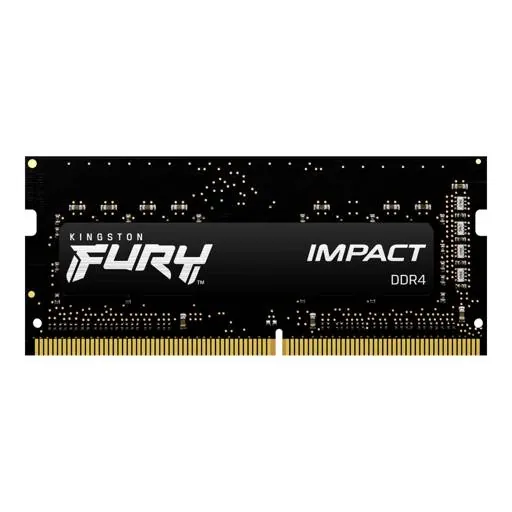 Memoria RAM para Notebook DDR4 16GB 3200MHz Kingston Fury Impact, CL20, SO-DIMM, 1.2V 1