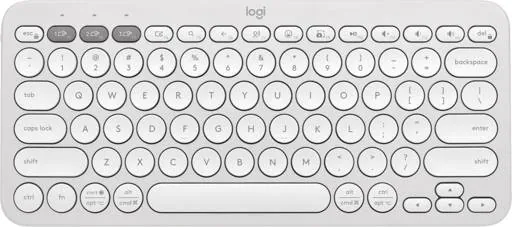 Teclado Bluetooth® Logitech Pebble 2 M350s, estilizado y minimalista, Grafito 1