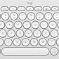 Teclado Bluetooth® Logitech Pebble 2 M350s, estilizado y minimalista, Grafito - Miniatura 1