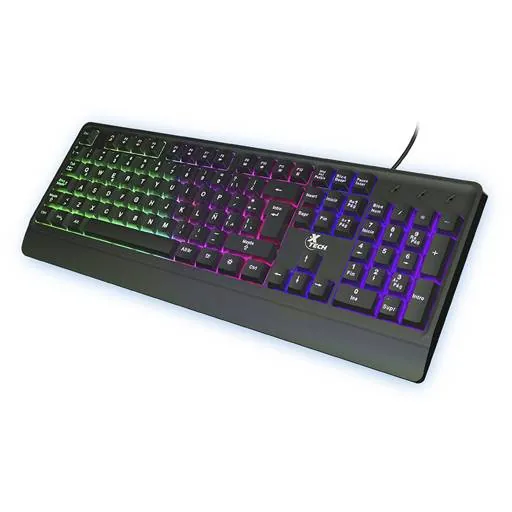 Xtech Chevailer Gaming Kybd wrd USB Spa LED light XTK-505S 1