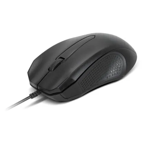 Mouse Óptico Xtech XTM-165, Wired, USB, 1000DPI, 3 Botones, Negro 1