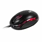 XTECH MOUSE OPTICO 3 BOTONES USB NEGRO-ROJO - Miniatura 1
