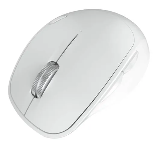 Mouse Inalámbrico Klip Xtreme, 2.4 GHz, Bluetooth 5.0, Color Blanco 1