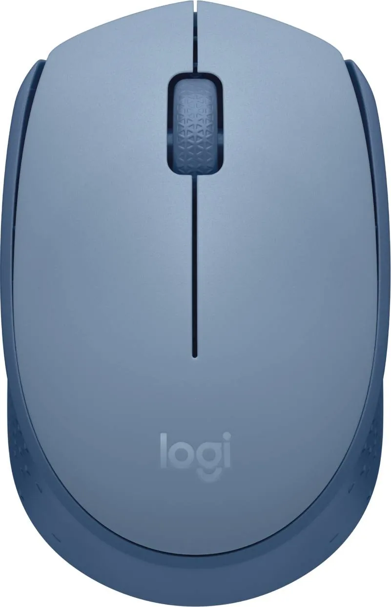 Mouse Inalámbrico Logitech M170, Ambidiestro, Receptor USB, Gris Azulado 1