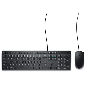 Kit Teclado y mouse alámbricos Dell KM300C-LTN, USB, 1000 DPI, Windows, Mac, Linux