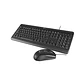 Kit Teclado y Mouse Klip Xtreme KCK-251S DeskMate - Miniatura 1