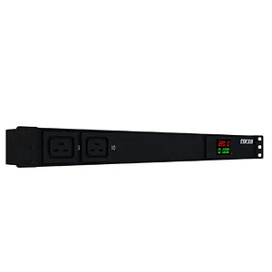 PDU FPD-1012M1U Meter PDU 220V 1PH L-6-20P 8-C13 2-C19 1U Forza